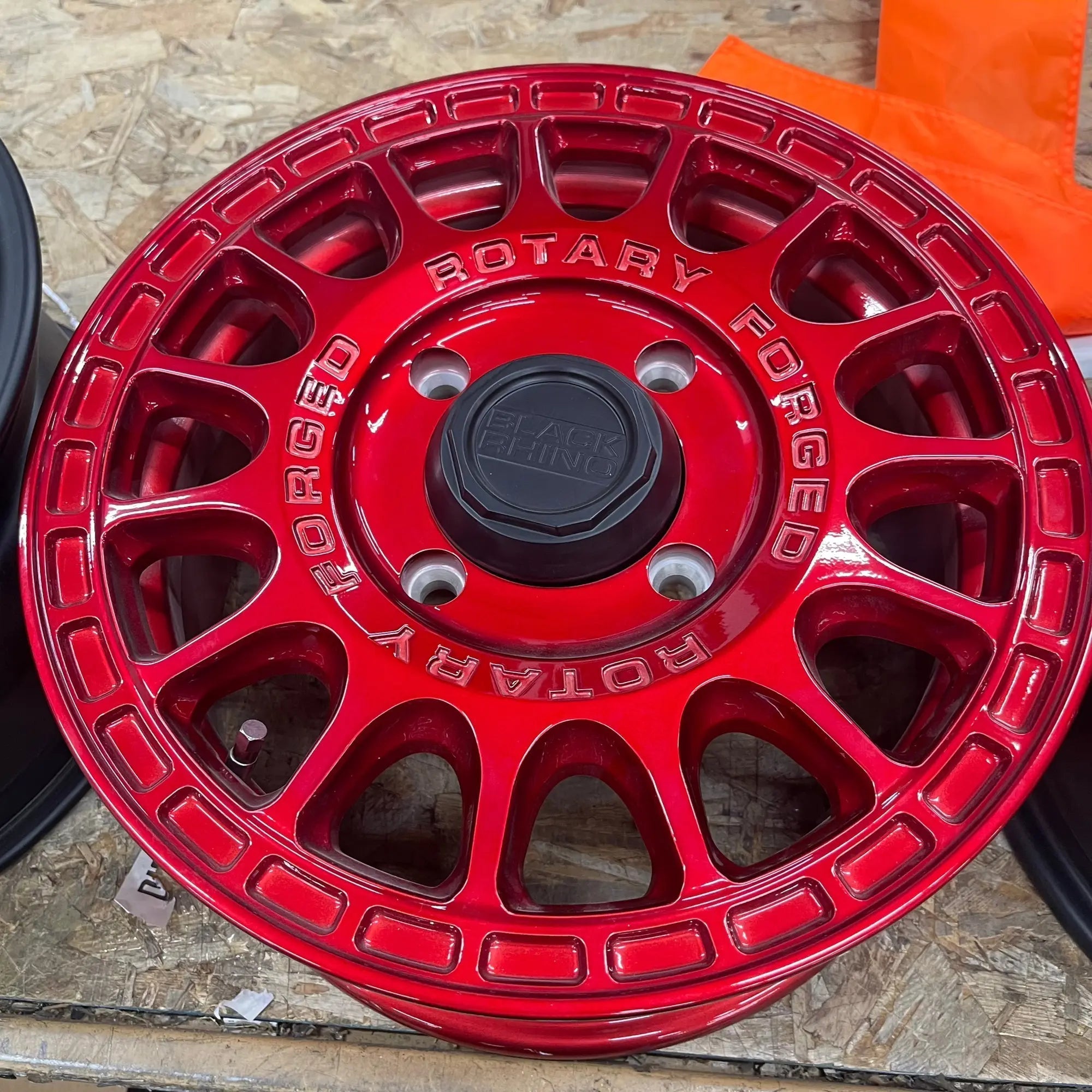Sandstorm UTV Wheel (Candy Red) 4x137 15x7(GARAGE SALE)