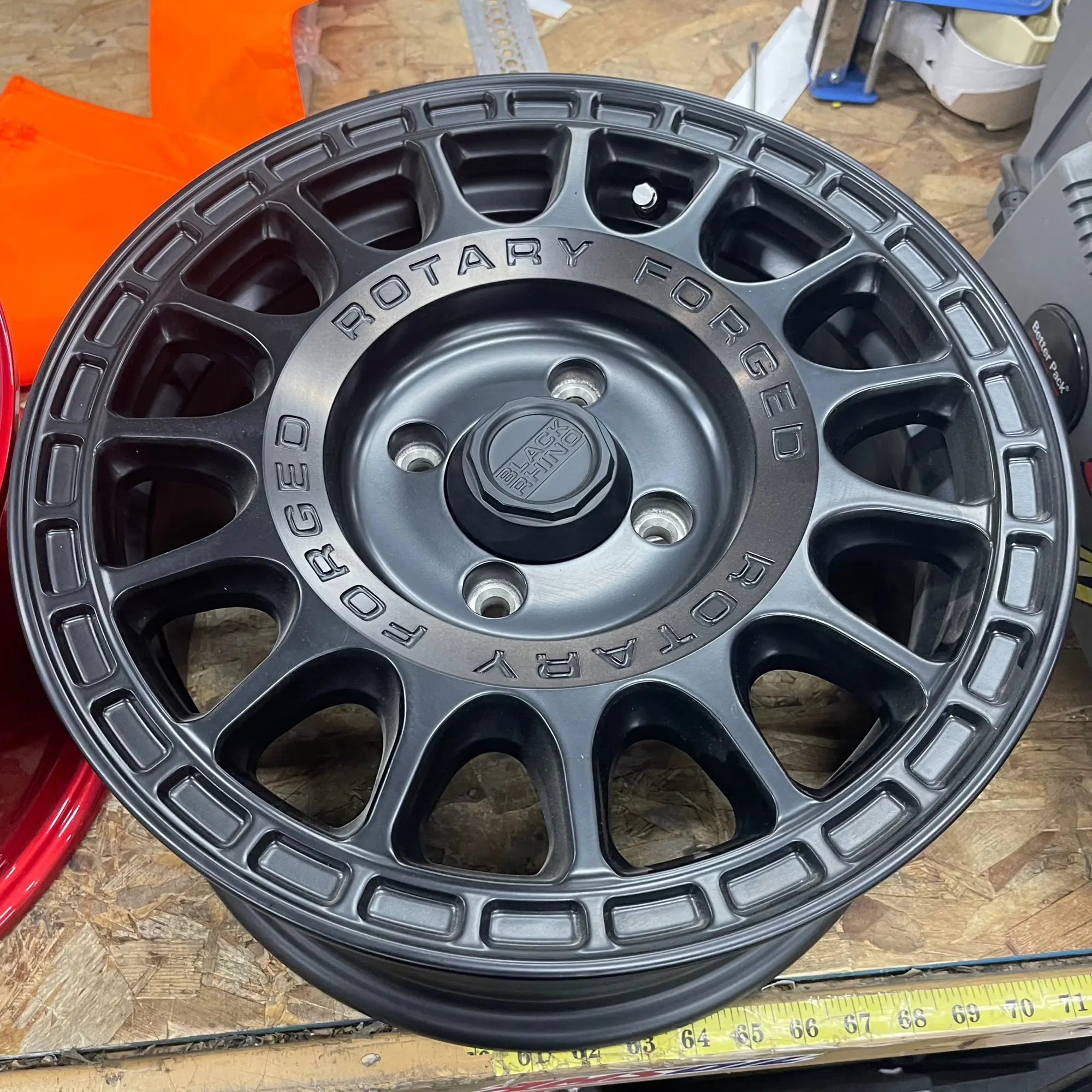 Sandstorm UTV Wheel (Semi Gloss Black / Machined Tint) 4x137 15x7 (GARAGE SALE)