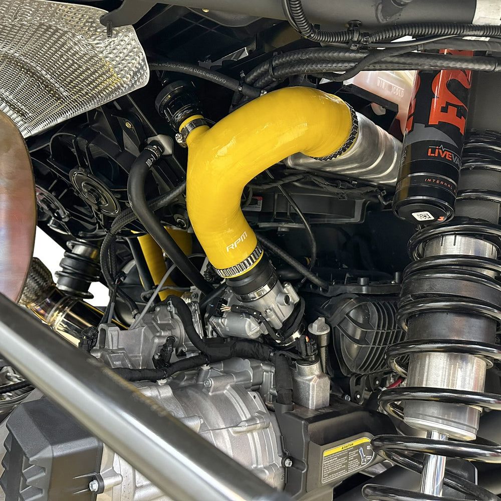 RPM Can-Am Maverick R BOV Charge Tube - 5 Ply Wire Reinforced