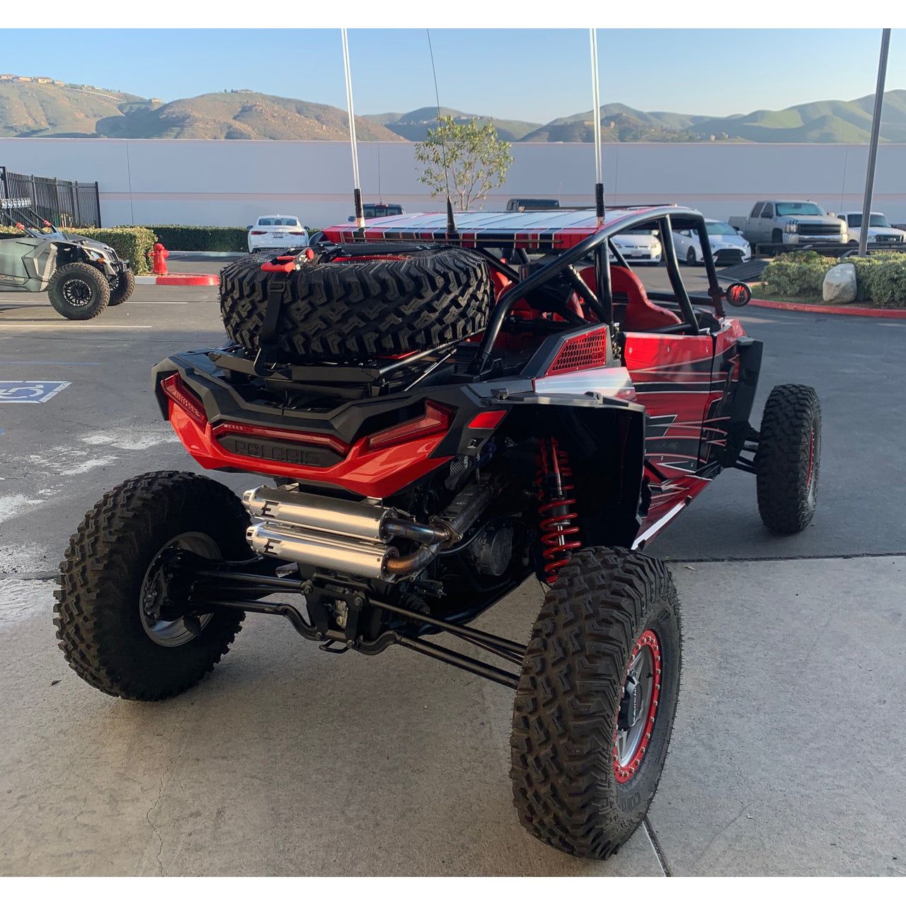 Polaris RZR Adventure Rack