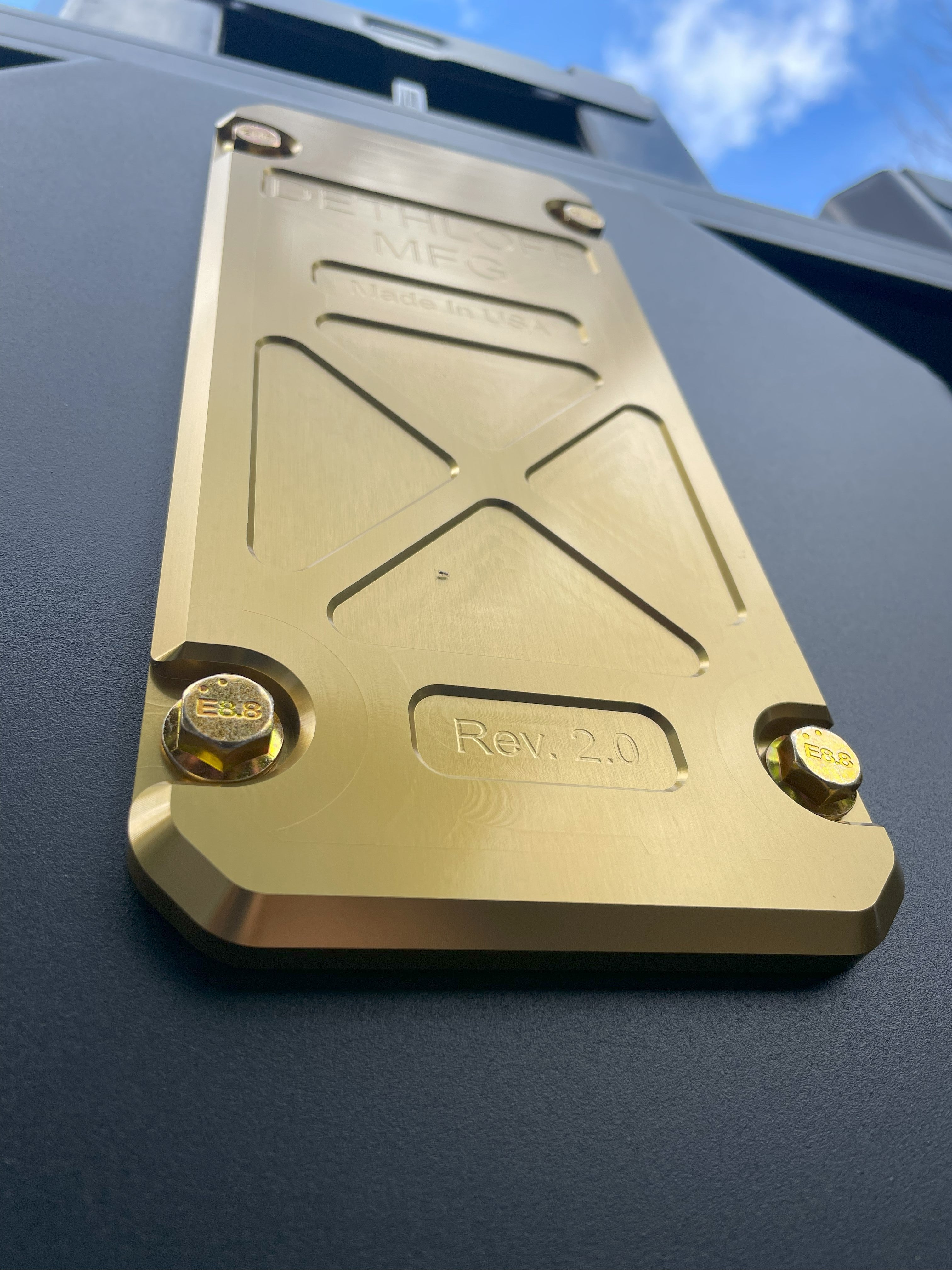 Dethloff Manufacturing HD ENGINE-TRANSMISSION ARMOR: 2014+ RAM 2500/3500