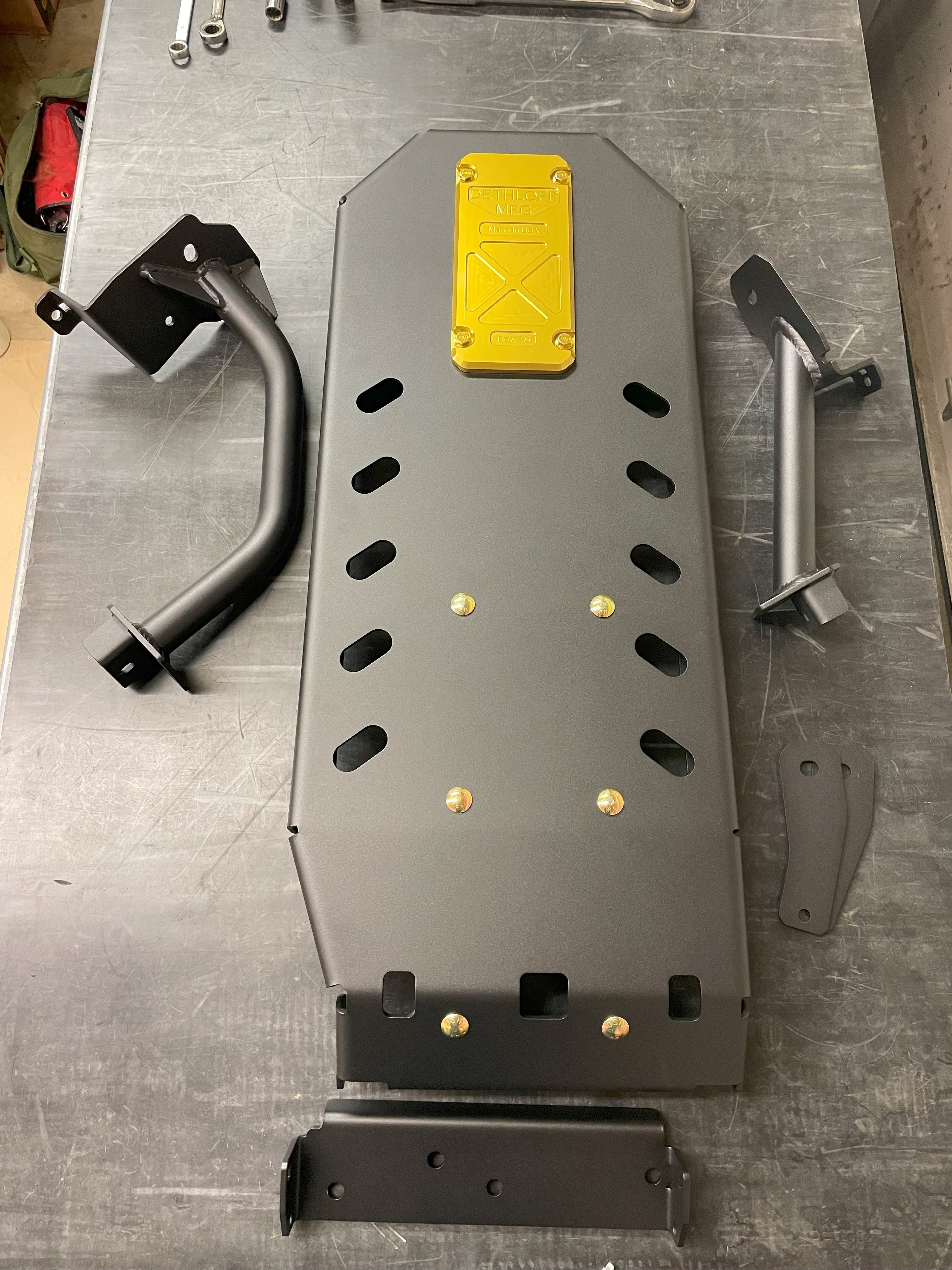 Dethloff Manufacturing HD ENGINE-TRANSMISSION ARMOR: 2014+ RAM 2500/3500