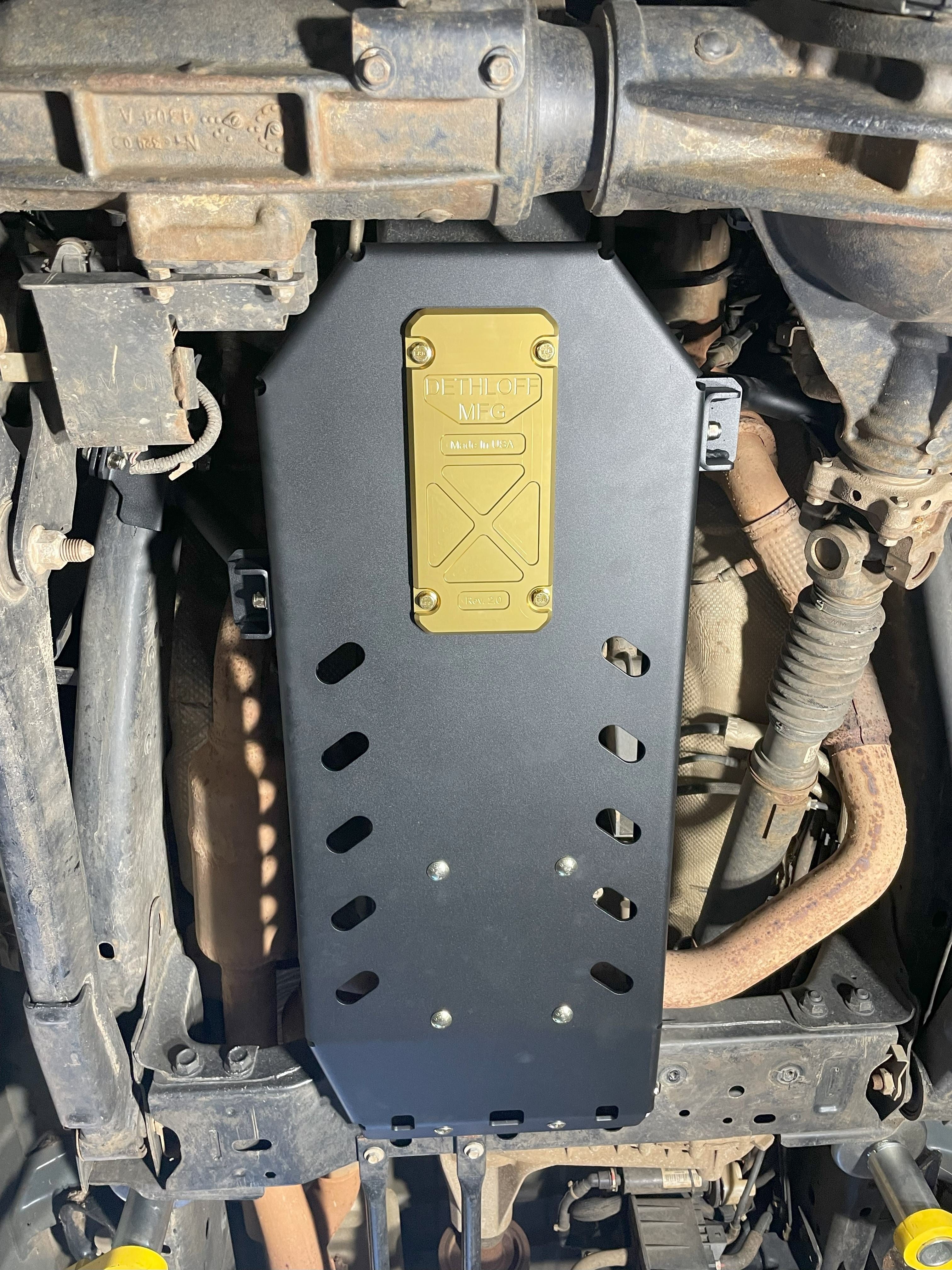 Dethloff Manufacturing HD ENGINE-TRANSMISSION ARMOR: 2014+ RAM 2500/3500