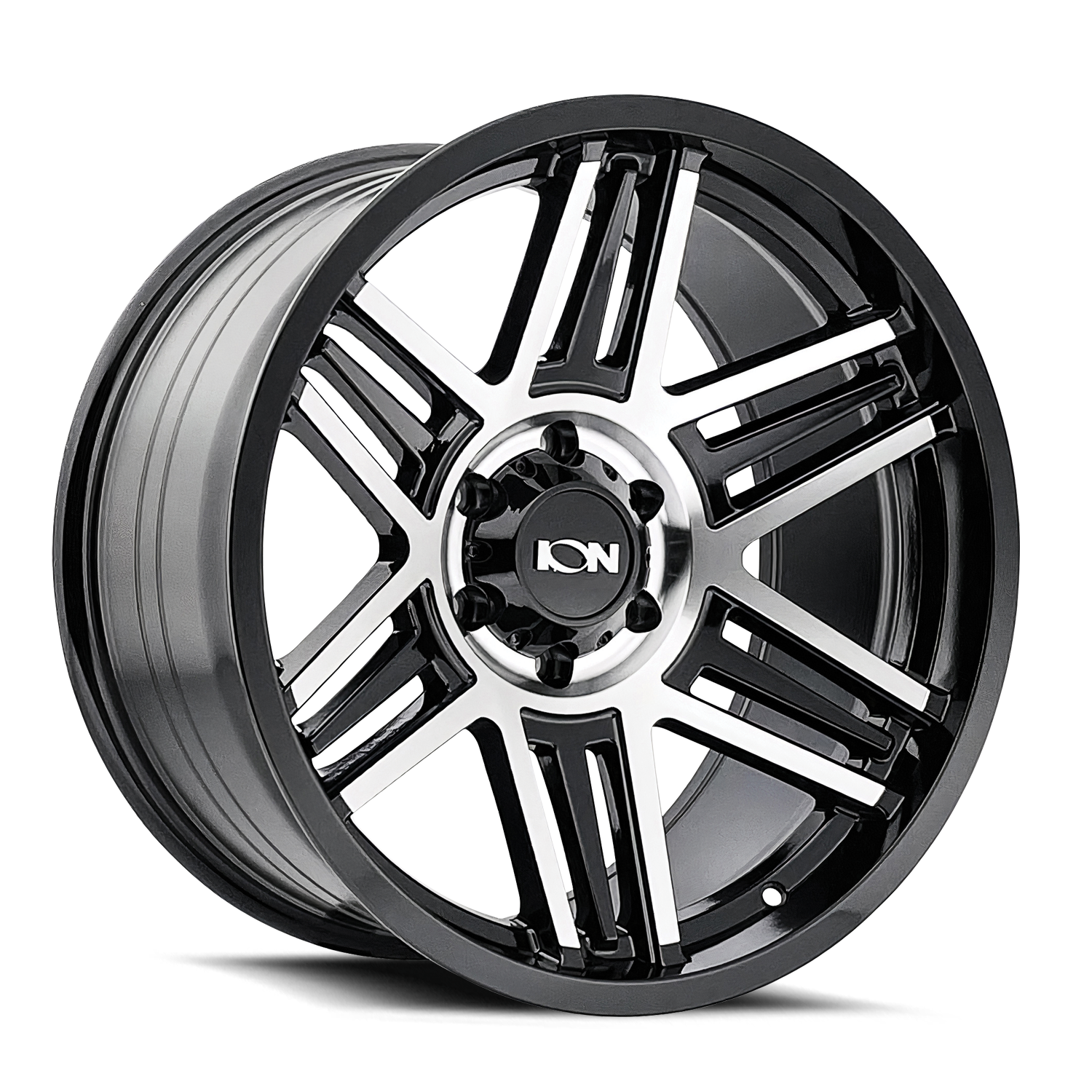 ION ALLOY ION 147 GLOSS BLACK MACHINED 17X9 8-170 0MM 125.2MM