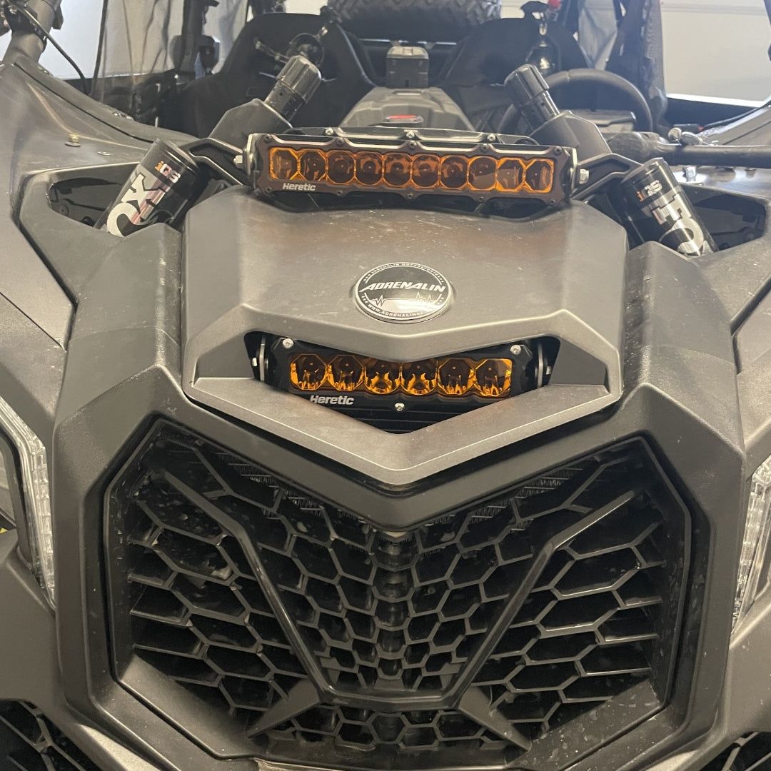 Can Am X3 Shock Tower 10" LED Light Bar