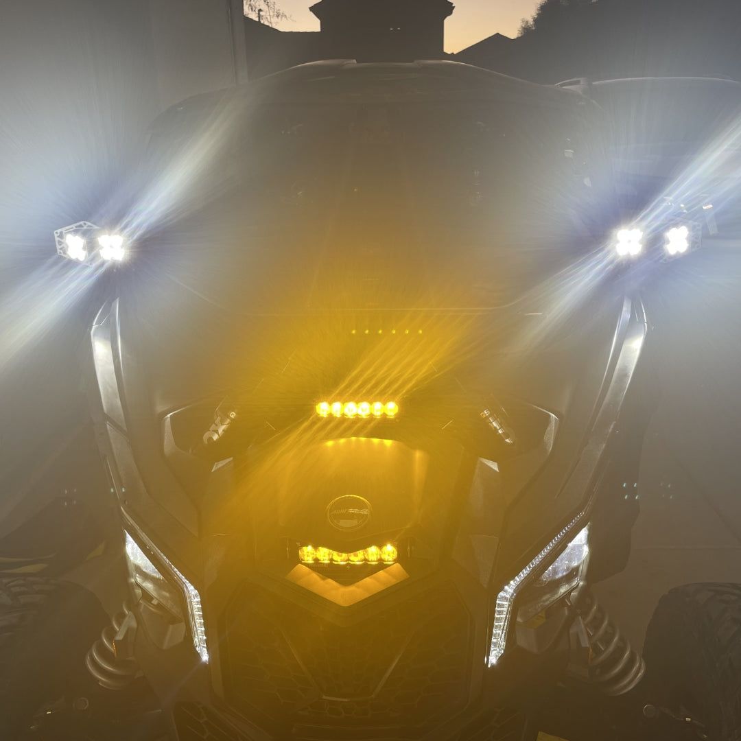 Can Am X3 Shock Tower 10" LED Light Bar