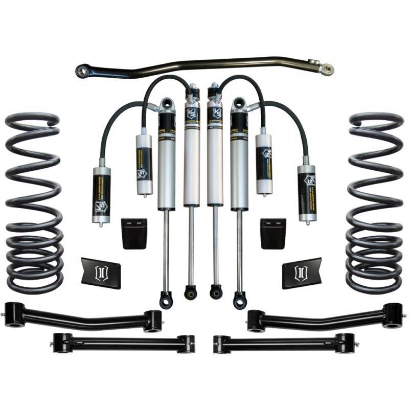 Icon Vehicle Dynamics 2003 - 2012 Dodge 2500/3500 4WD 2.5" Suspension System - Stage 3