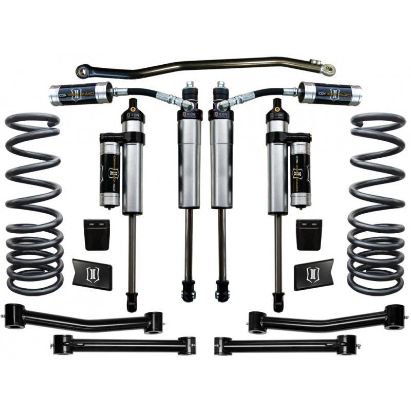 Icon Vehicle Dynamics 2003 - 2012 Dodge 2500/3500 4WD 2.5" Suspension System - Stage 4