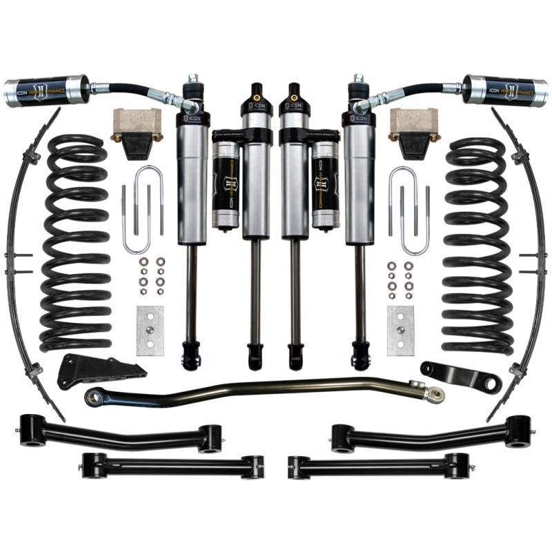 Icon Vehicle Dynamics 2003 - 2008 Dodge Ram 2500/3500 4WD 4.5" Suspension System - Stage 4