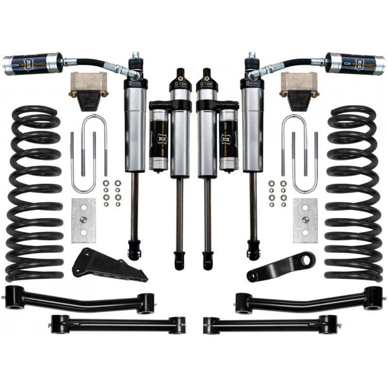 Icon Vehicle Dynamics 2009 - 2012 Dodge Ram 2500/3500 4WD 4.5" Suspension System - Stage 3