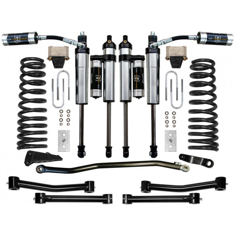 Icon Vehicle Dynamics 2009 - 2012 Dodge Ram 2500/3500 4WD 4.5" Suspension System - Stage 4