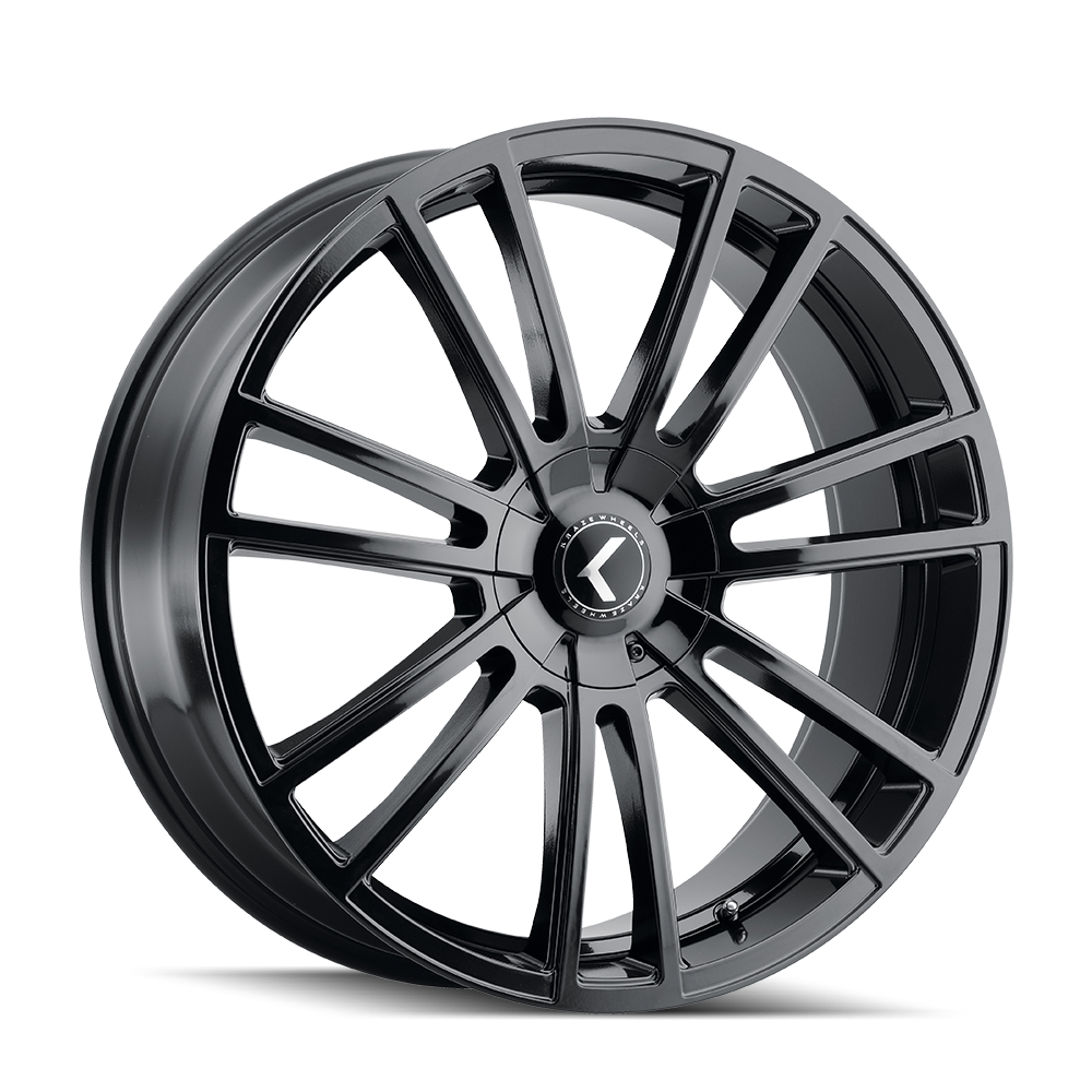 KRAZE KRAZE SPECTRA 183 GLOSS BLACK 20X8.5 5-110/5-127 38MM 72.62MM