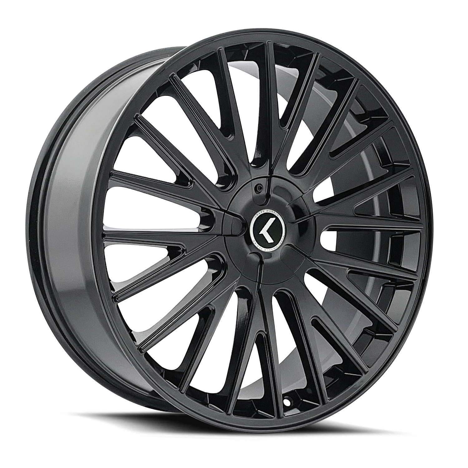 KRAZE KRAZE DOUBLE DOWN KR185 GLOSS BLACK 17X8 5x112/5x120 38MM 74.1MM