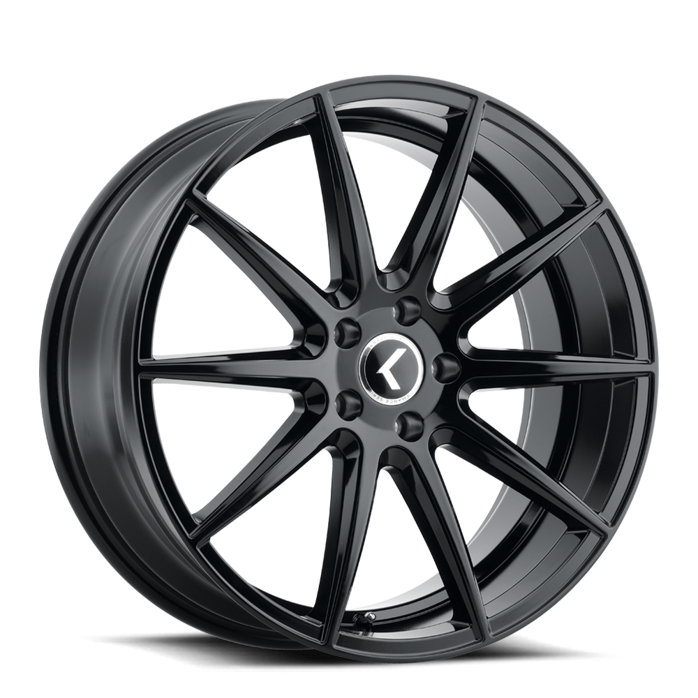 KRAZE KRAZE COSMOS KR194 GLOSS BLACK 20X8.5 5-114.3 38MM 72.62MM