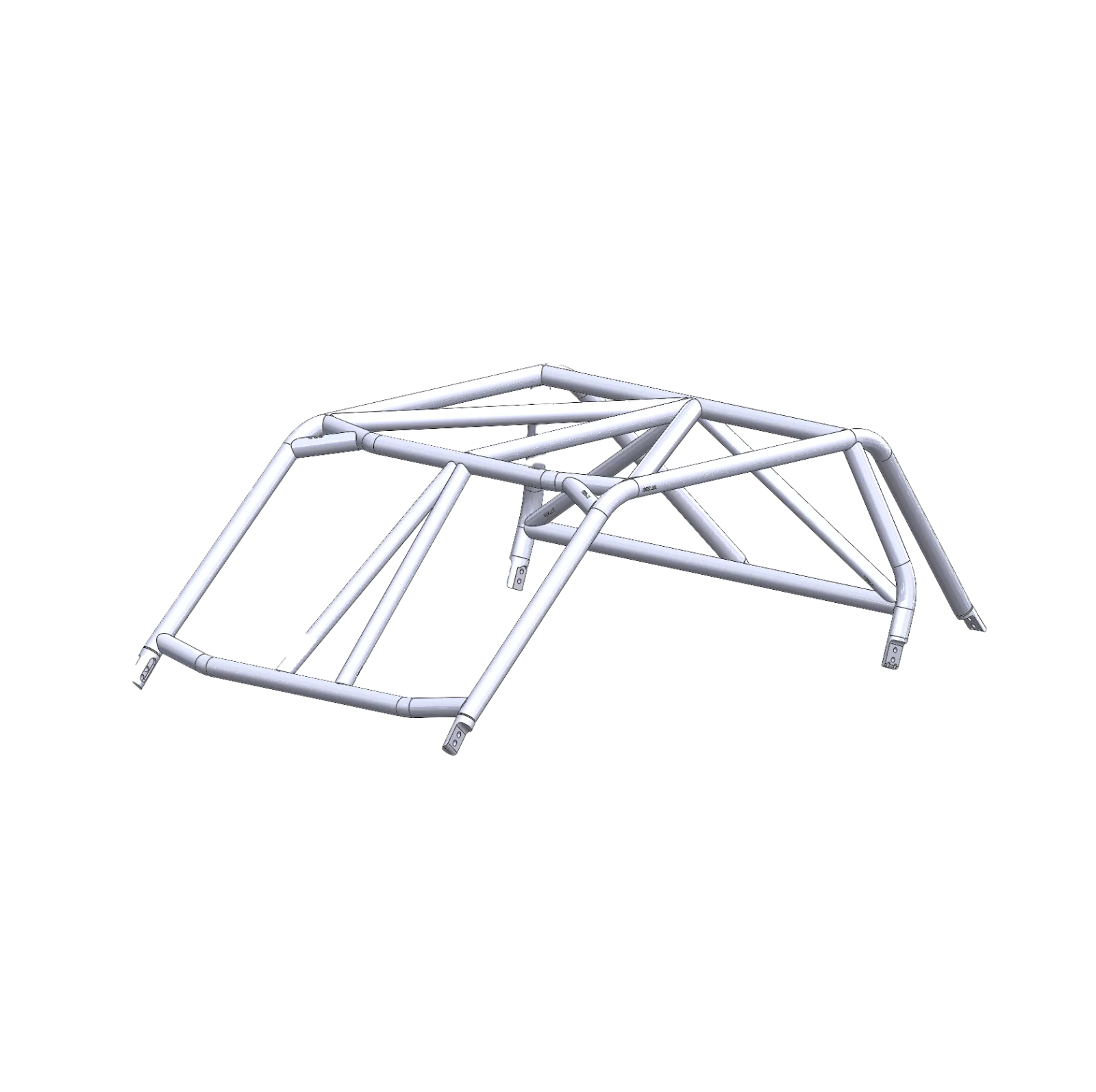 LSK RZR XP 1000 / Turbo S (2 Seat) Flat Cage