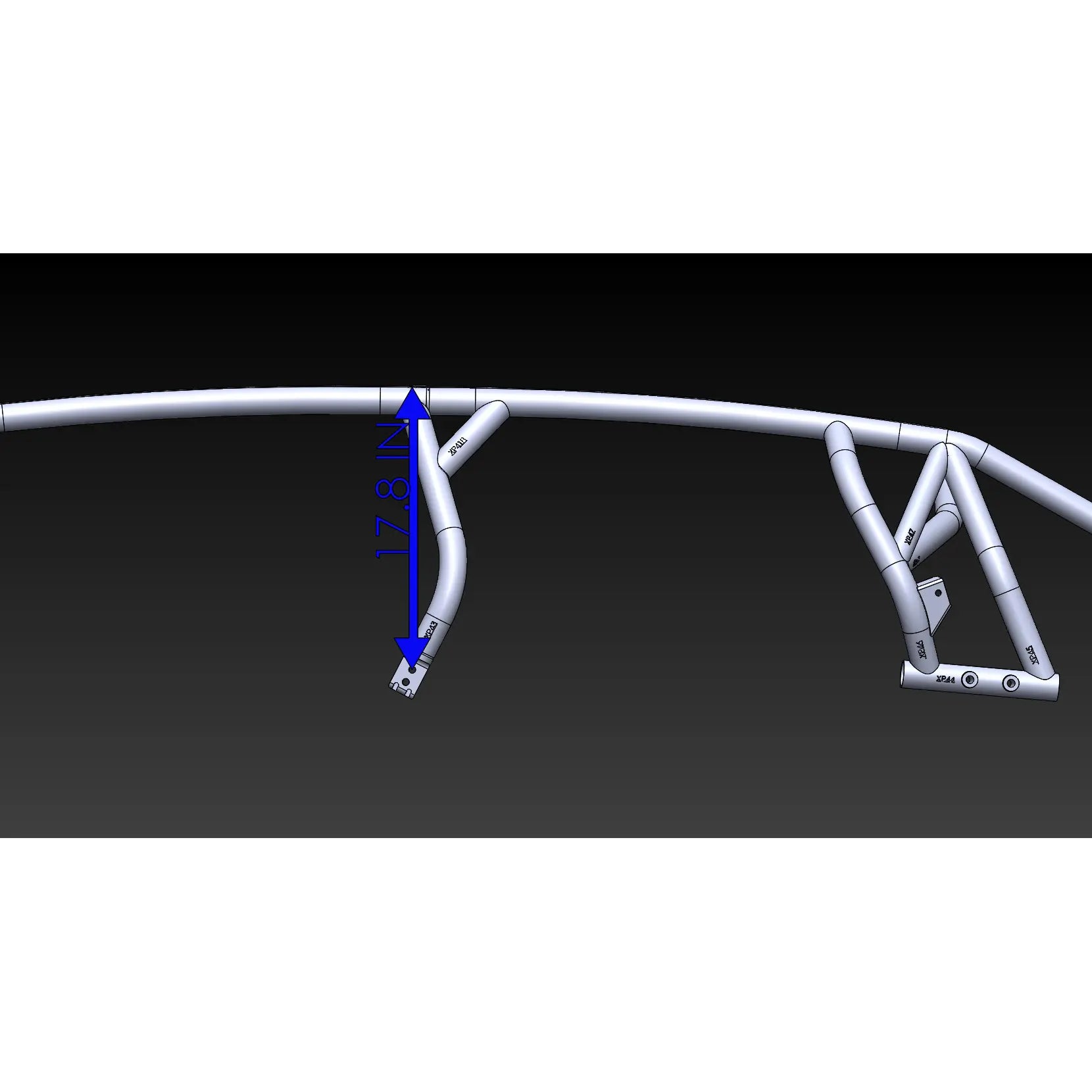 LSK RZR Pro XP / Turbo R (4 Seat) Radius Cage - Image 4
