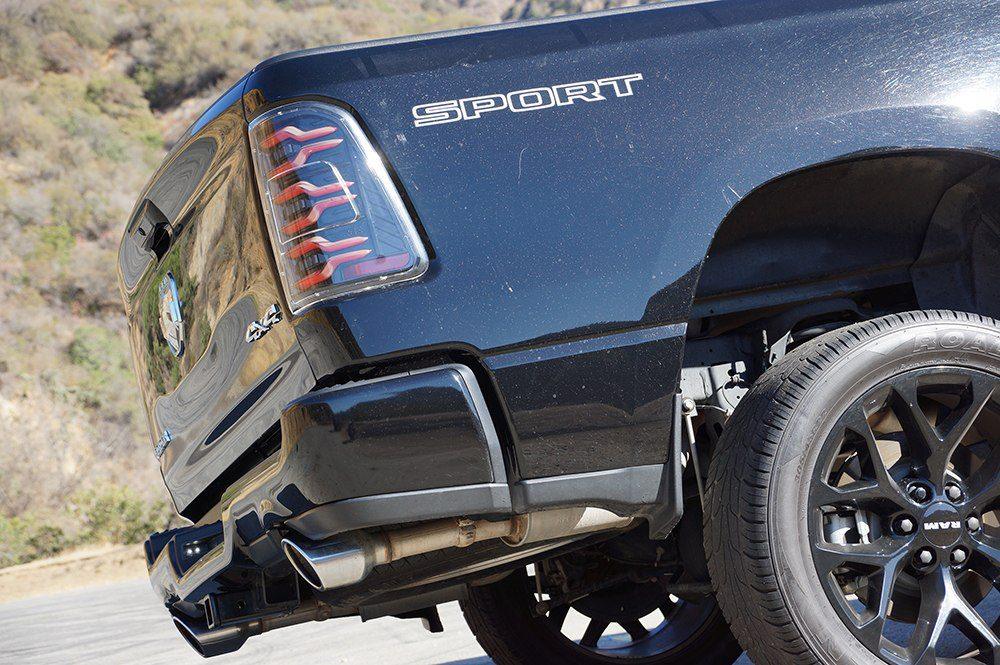 Alpha Rex 19-24 Ram 1500 LUXX-Series LED Tail Lights Black