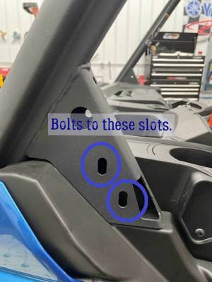 Can-Am Defender Folding Mirrors