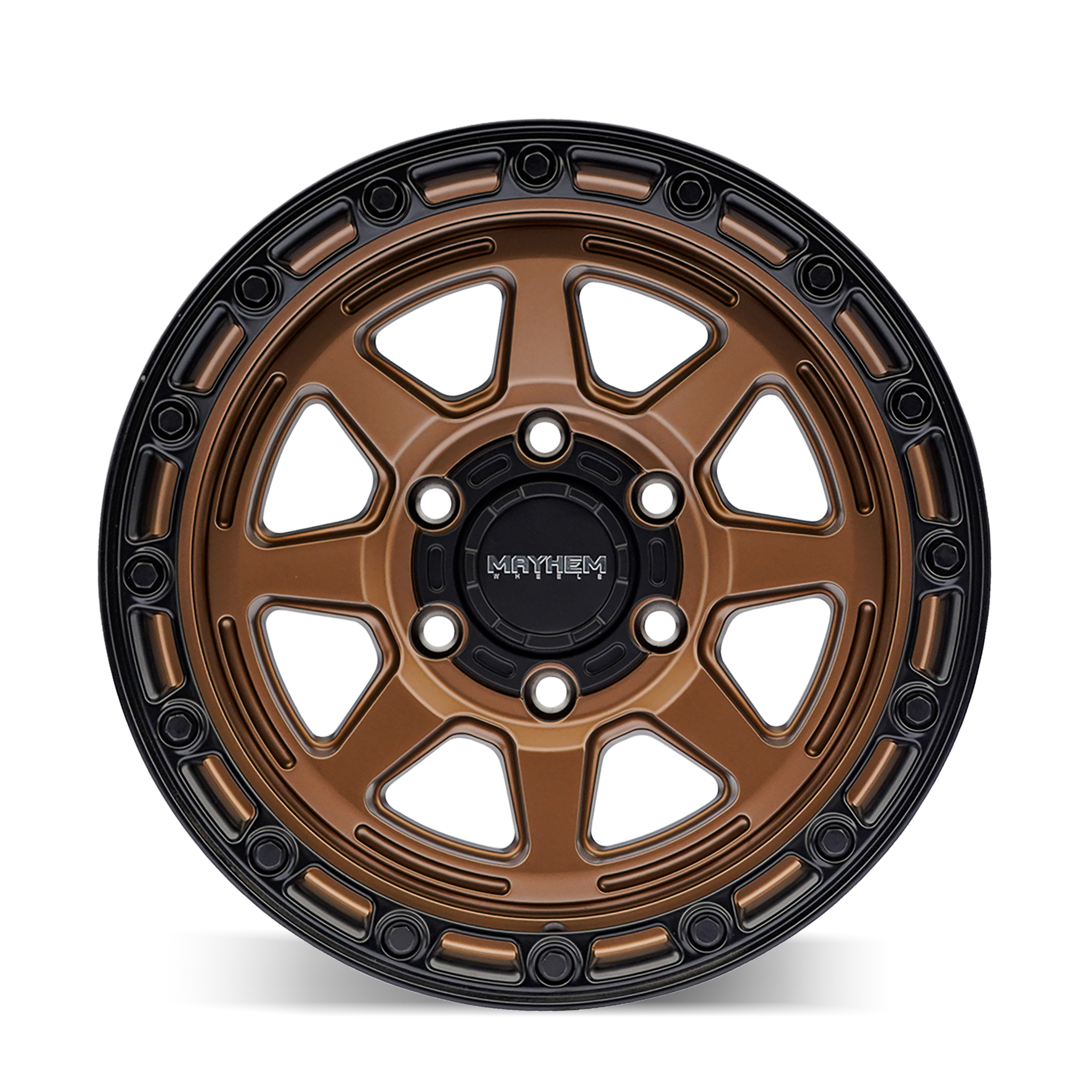 MAYHEM MAYHEM RIDGELINE 8306 SATIN BRONZE 17X8.5 6-139.7 6MM 106.1MM