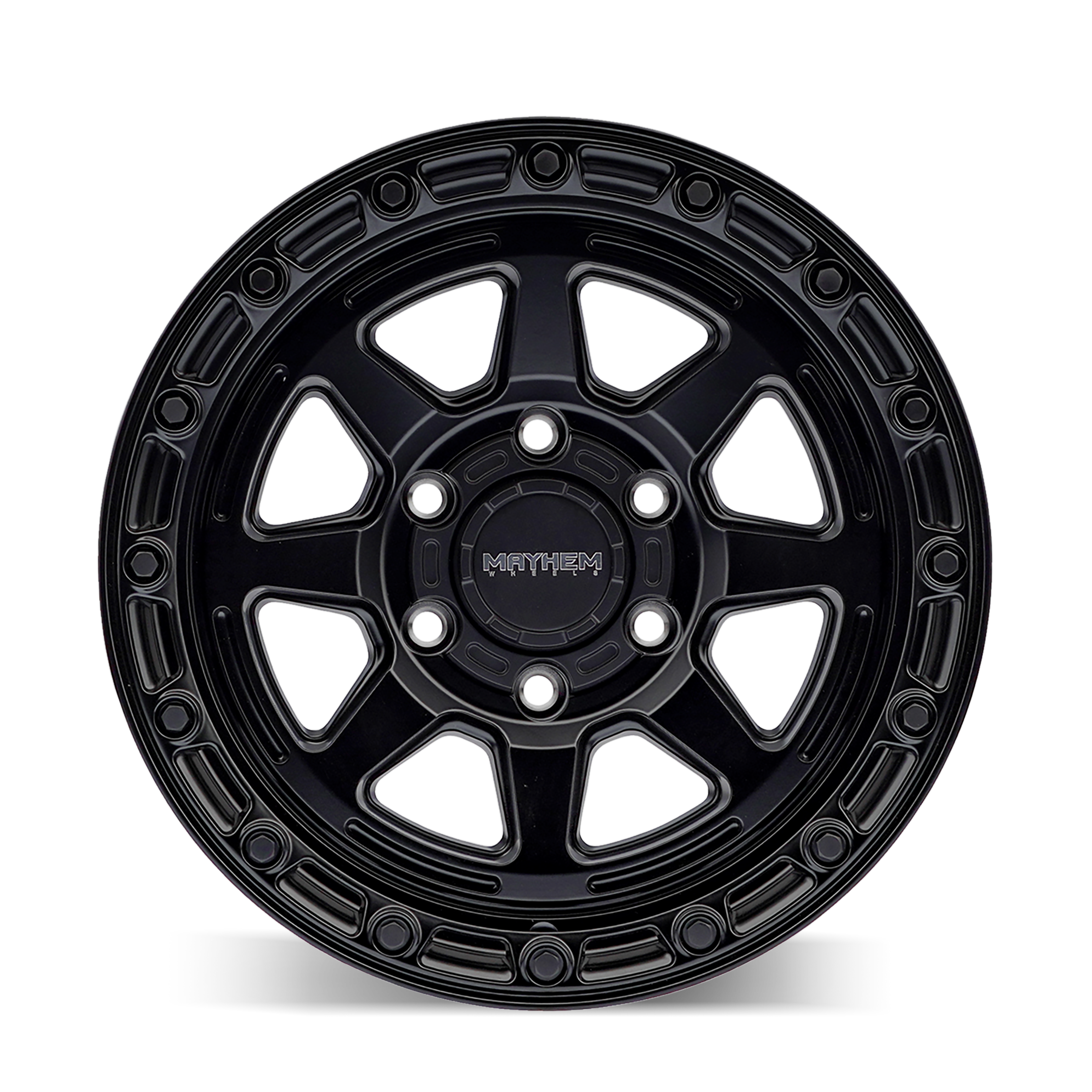 MAYHEM MAYHEM RIDGELINE (8306) SATIN BLACK 20X9 8X165.1 18MM 125.2MM