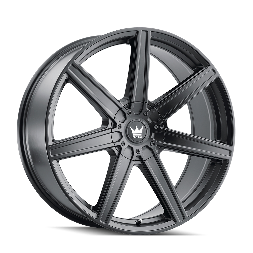 MAZZI MAZZI LAGUNA 376 MATTE BLACK 22X8.5 5-112/5-120 38MM 74.1MM