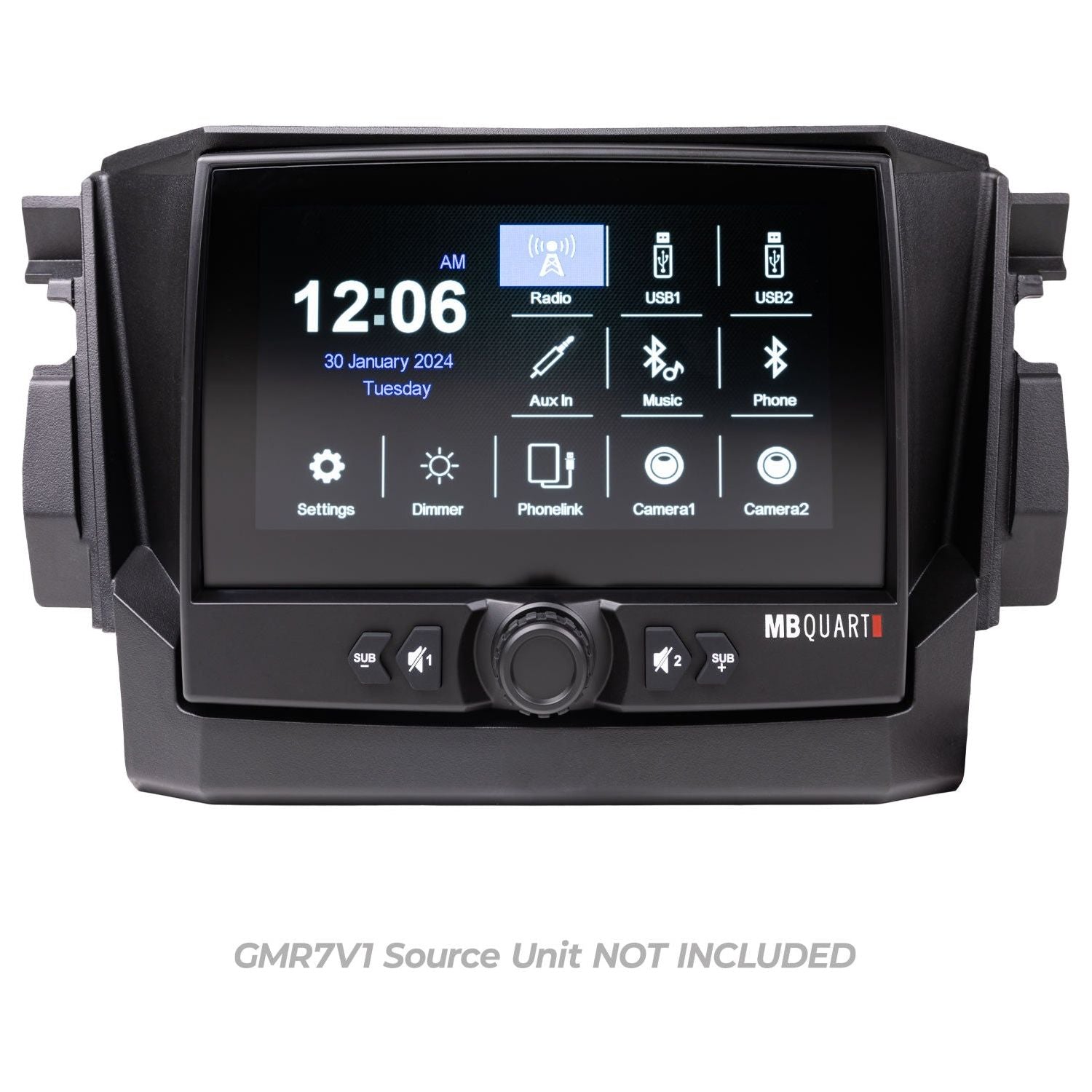 Polaris RZR Pro / Turbo R Source Unit Dash Installation Kit