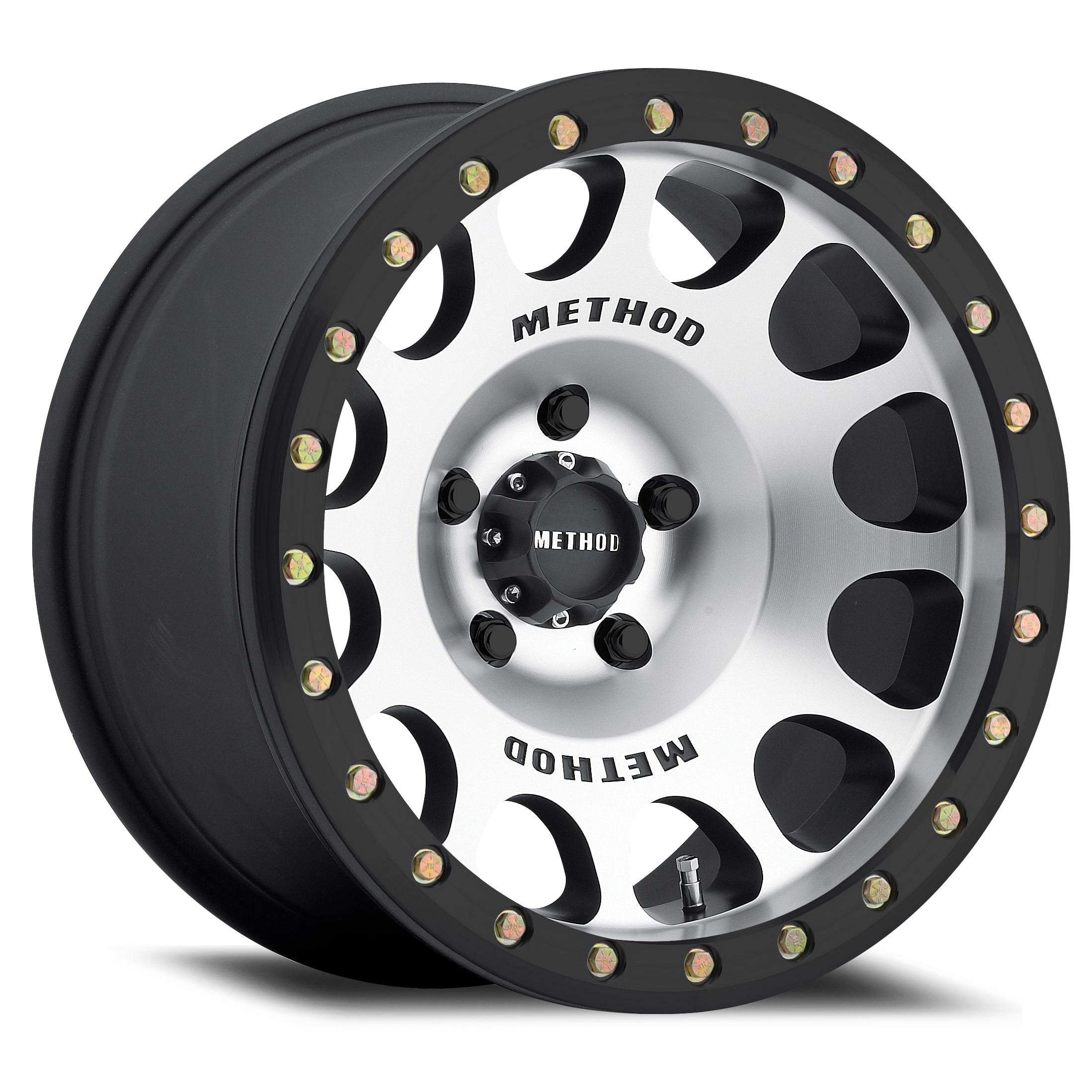 Method Race Wheels MR105 Beadlock - MACHINED - MATTE BLACK RING - Image 2