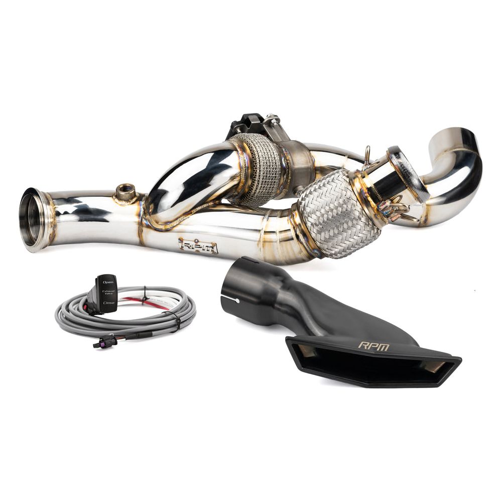 Can Am Maverick R 3" E-Valve Mid Pipe