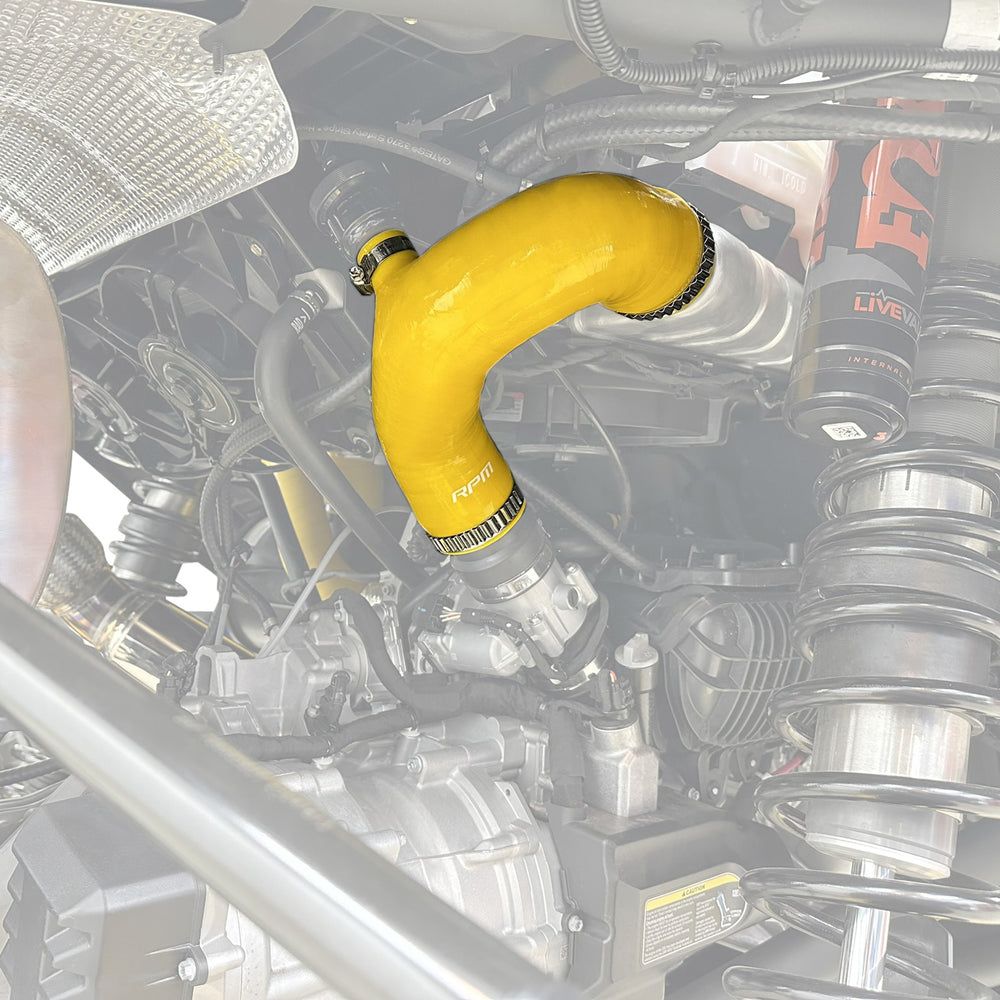 Can Am Maverick R Blow Off Valve Charge Tube (5 Ply Wire Reinforced)