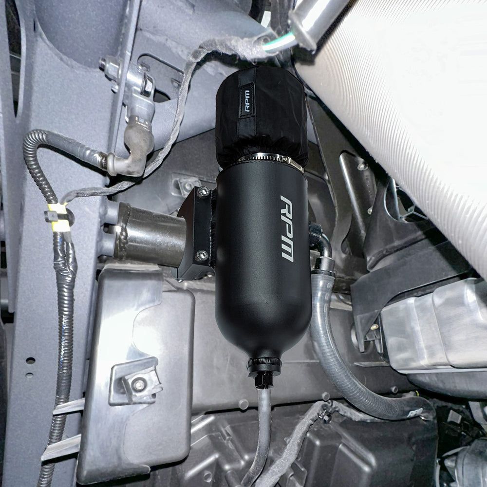 Can Am Maverick R Dual Baffle Oil Catch Can