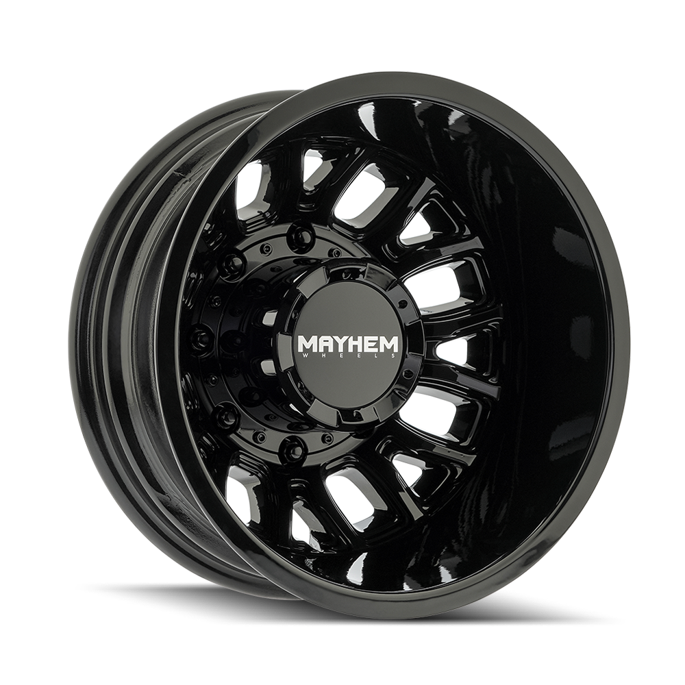 MAYHEM MAYHEM COGENT DUALLY (8107D) GLOSS BLACK 20X8.25 8-200 -192MM 142MM