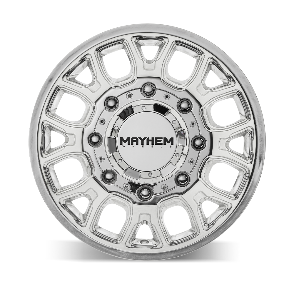 MAYHEM MAYHEM COGENT DUALLY (8107D) POLISHED 17X6.5 8-210 125MM 154.2MM