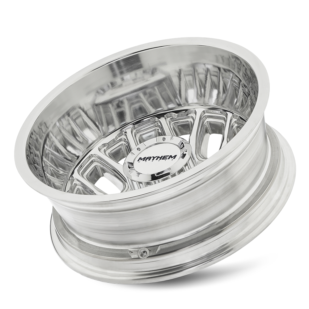 MAYHEM MAYHEM COGENT DUALLY (8107D) POLISHED 17X6.5 8-210 -142MM 154.2MM