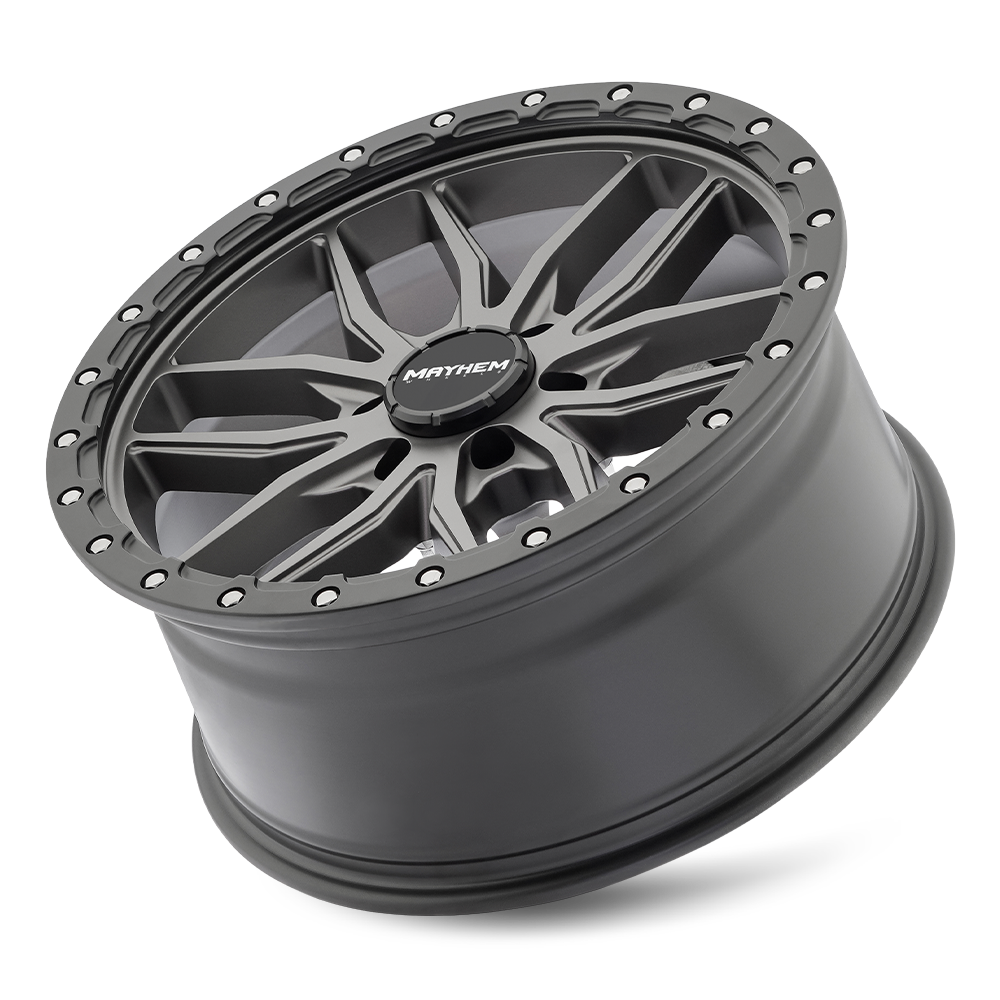 MAYHEM MAYHEM VECTOR 8310 MATTE GUNMETAL BLACK LIP 17X9 6-139.7 18MM 106MM