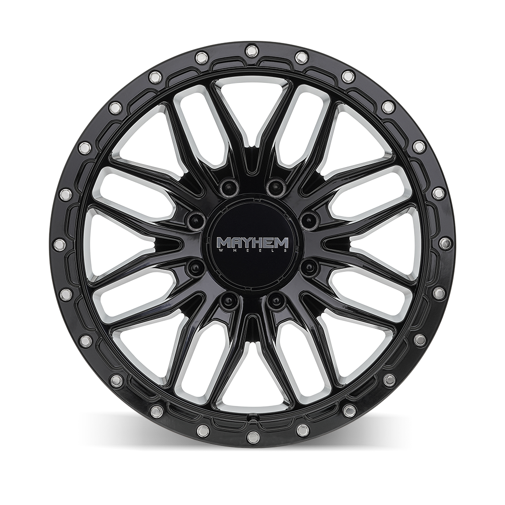 MAYHEM MAYHEM VECTOR 8310 GLOSS BLACK 17X9 8-180 18MM 124.1MM