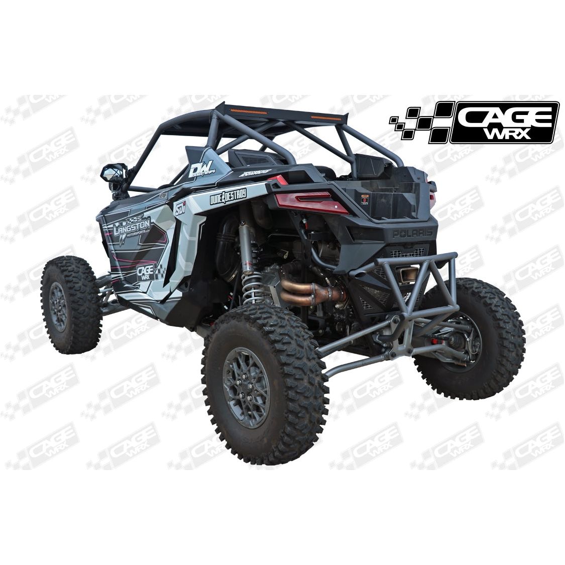 Polaris RZR Pro R Assembled Bolt On Rear Bumper