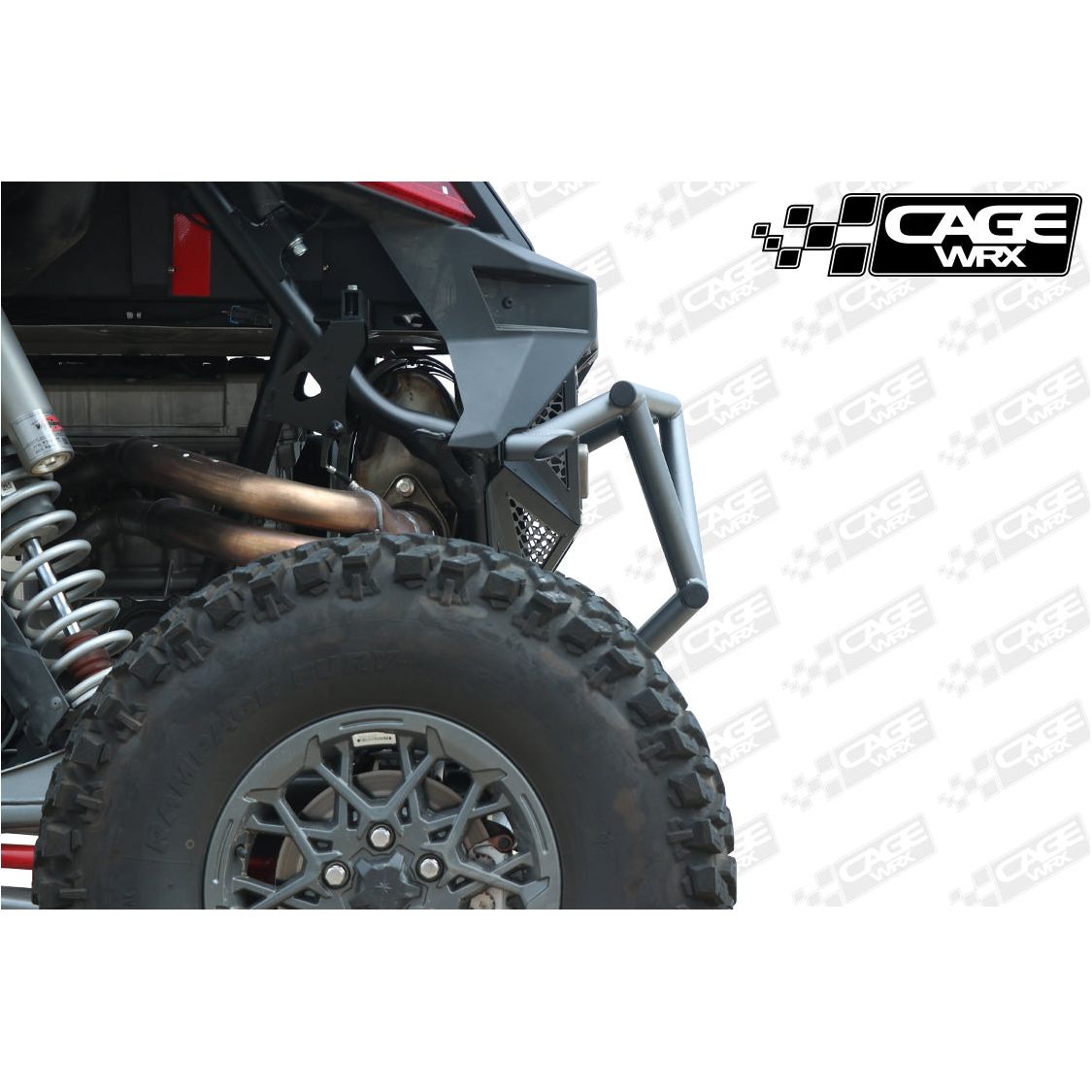 Polaris RZR Pro R Assembled Bolt On Rear Bumper