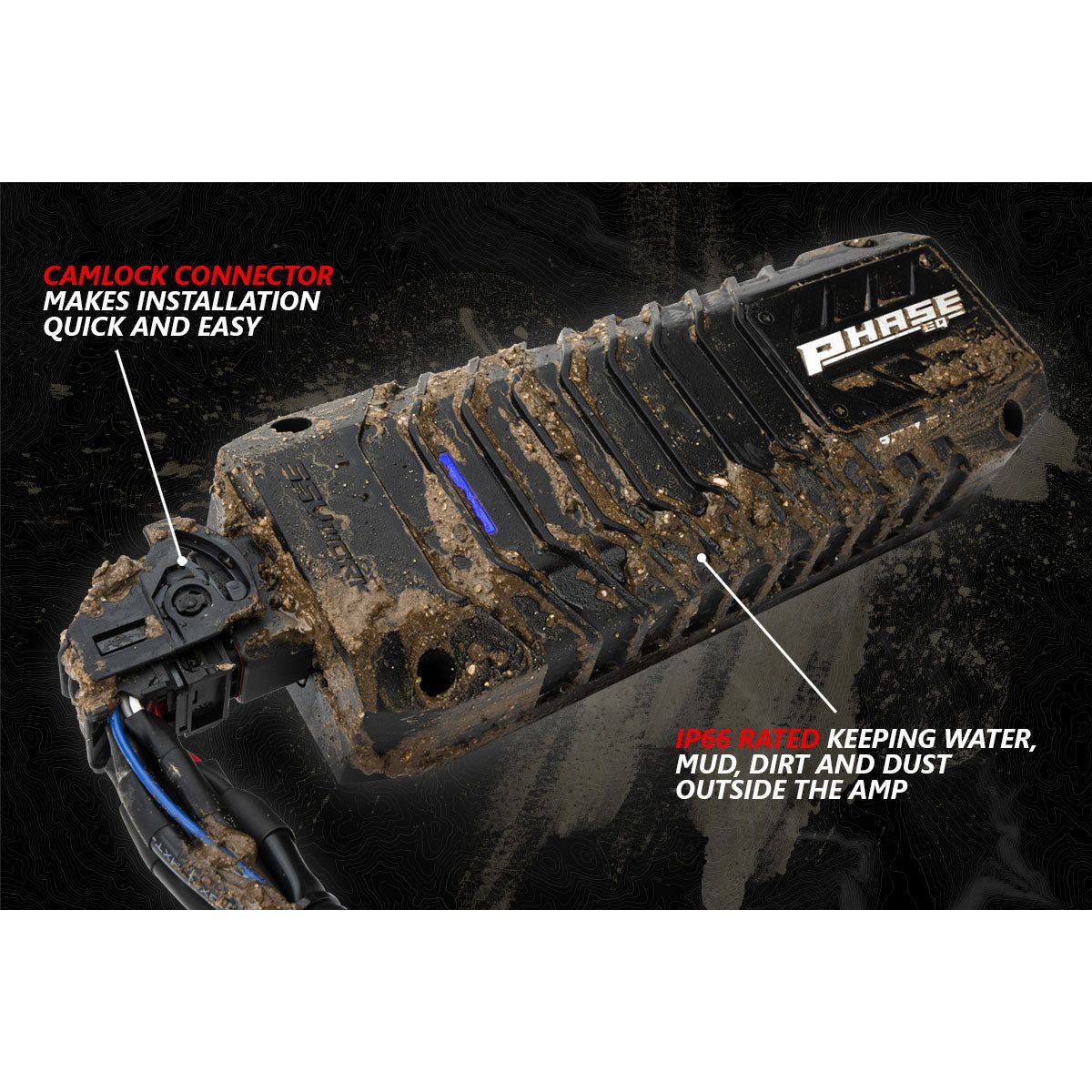 Polaris RZR A-Spec 5 Speaker Plug-&-Play Kit with JVC