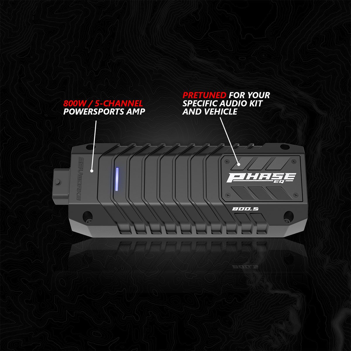 Polaris RZR Pro Series Phase-4 A-Spec 5-Speaker 800watt System for Ride Command