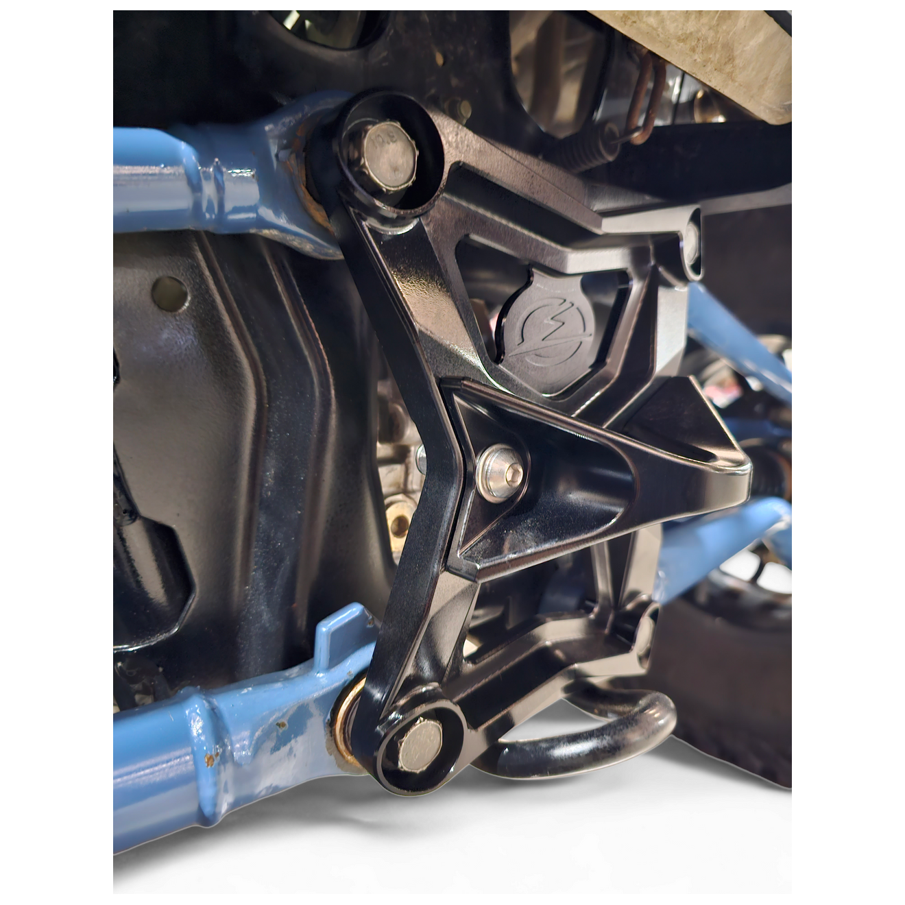 Polaris RZR Pro XP Radius Rod Plate with Tow Hook