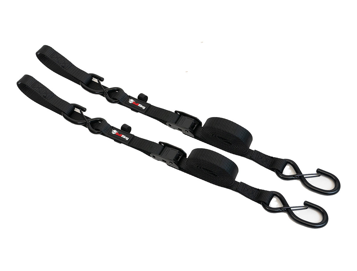 1" x 8' Cam-Lock Tie Down with Soft-Tie (2 Pack) - SpeedStrap
