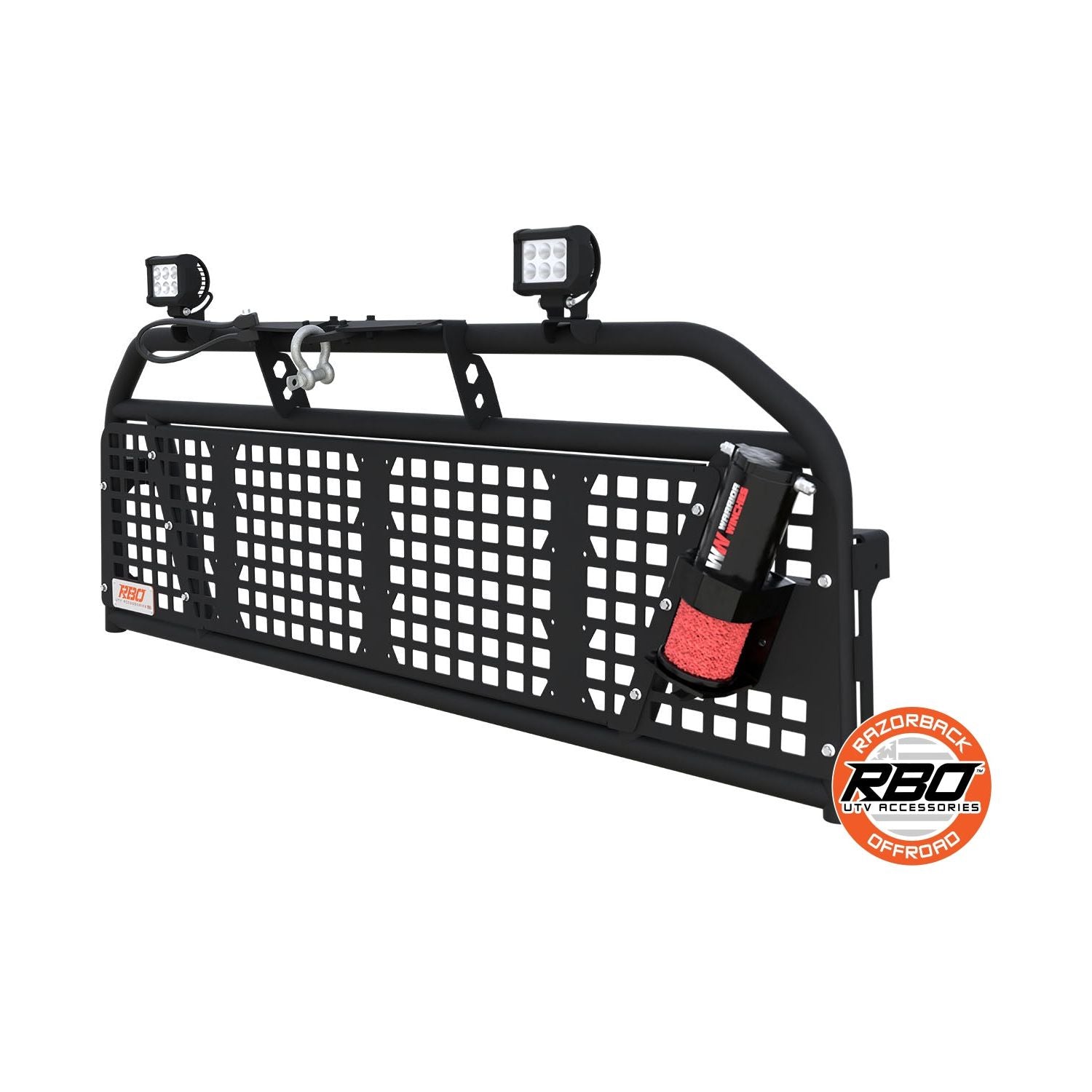 Polaris Ranger XD 1500 Sidepuller Winch Rack