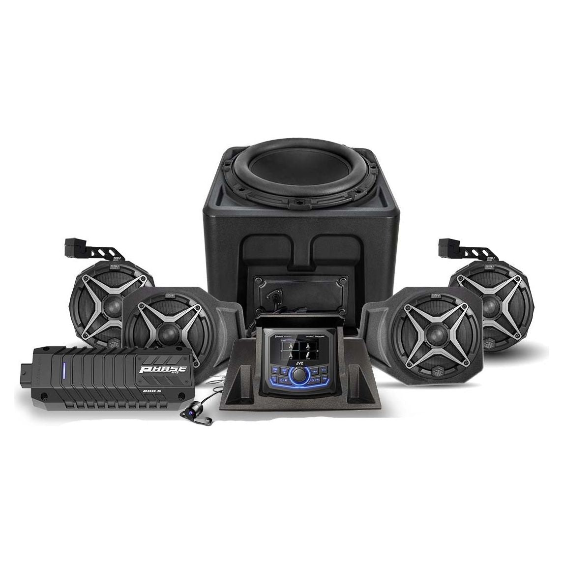 Polaris Ranger XP 1000 A-Spec 5 Speaker Audio System with JVC