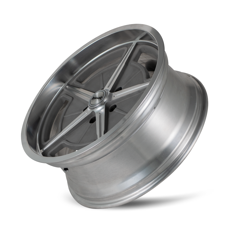 RIDLER RIDLER 605 MATTE AS-CAST MACHINED 18X8 5-120.65 0MM 83.82MM