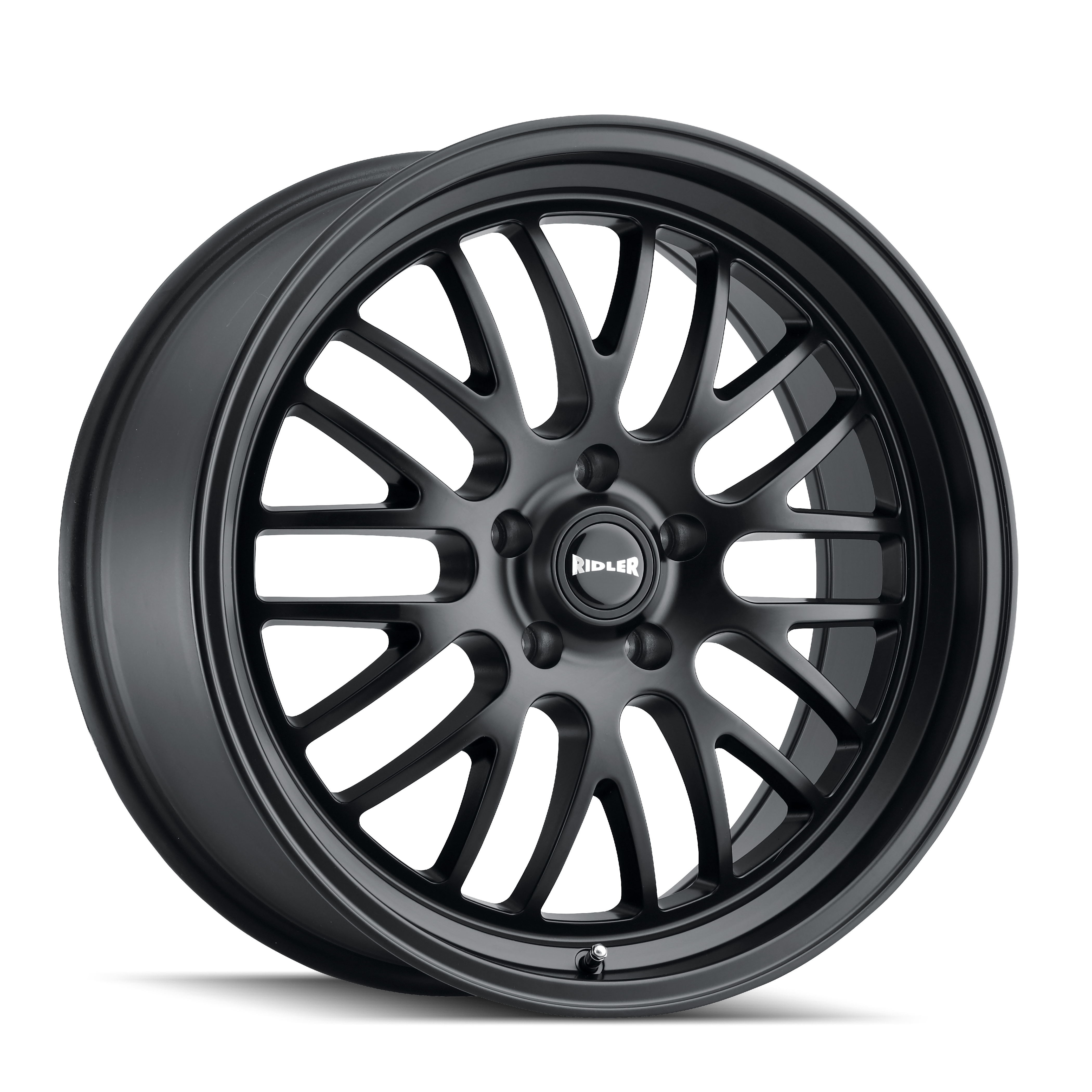 RIDLER RIDLER 607 MATTE BLACK 22X10.5 5-115 25MM 72.62MM
