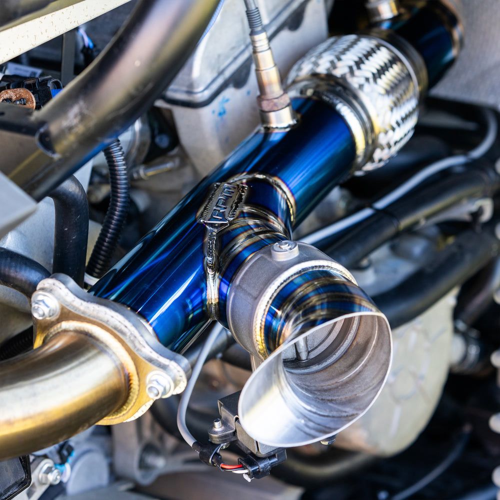 Polaris RZR Turbo Titanium 3" Electronic Dump Valve Exhaust