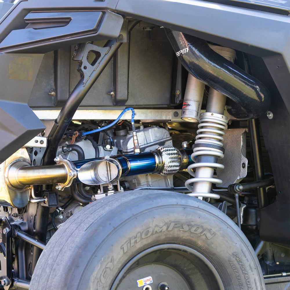 Polaris RZR Turbo Titanium 3" Electronic Dump Valve Exhaust