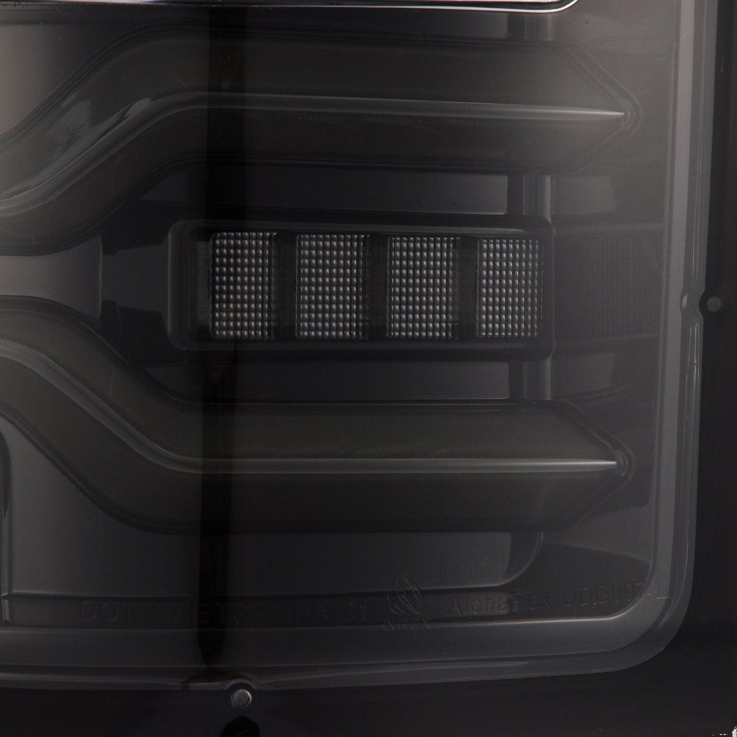 Alpha Rex 19-24 Ram 1500 LUXX-Series LED Tail Lights Alpha-Black