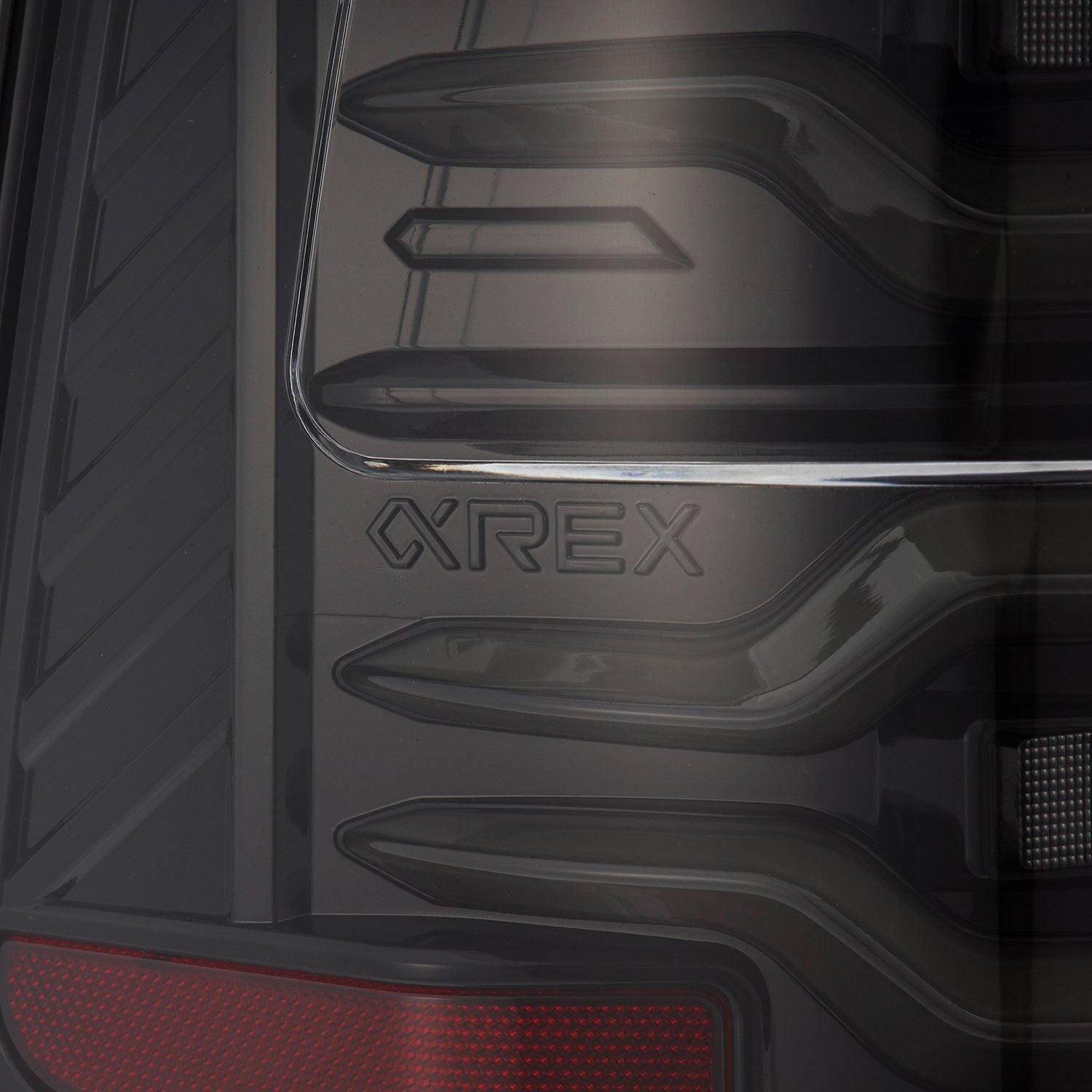 Alpha Rex 19-24 Ram 1500 LUXX-Series LED Tail Lights Alpha-Black