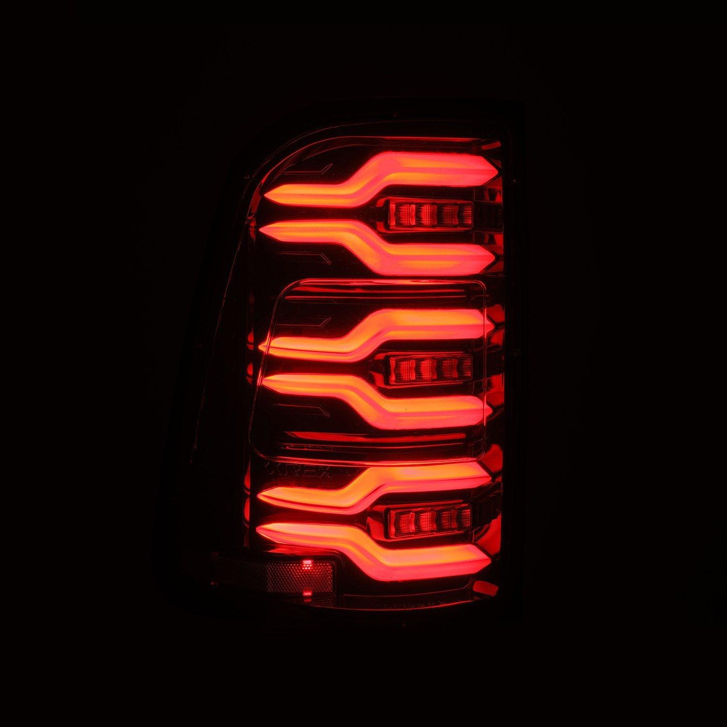 Alpha Rex 19-24 Ram 1500 LUXX-Series LED Tail Lights Alpha-Black
